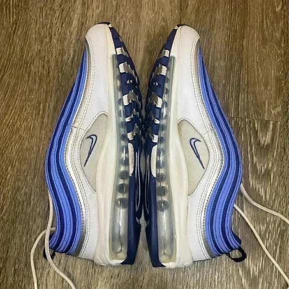 Mens Nike Air Max 97 Blue and White - 8.5 - Picture 2 of 11